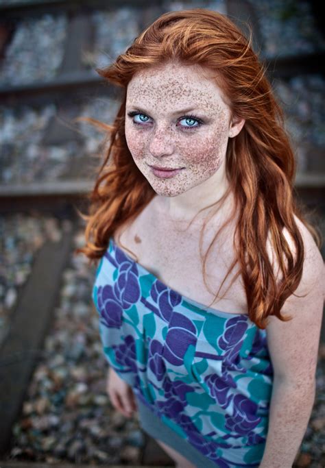 freckled redheads nude